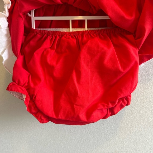 Mini Togs Red Baby Dress - Picture 4 of 8